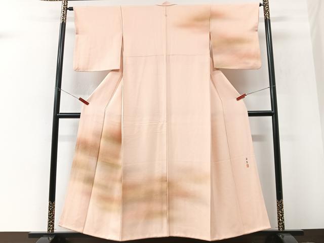 平和屋着物■訪問着 作家物 霞文 暈し染め 正絹 逸品 CABK9999xe