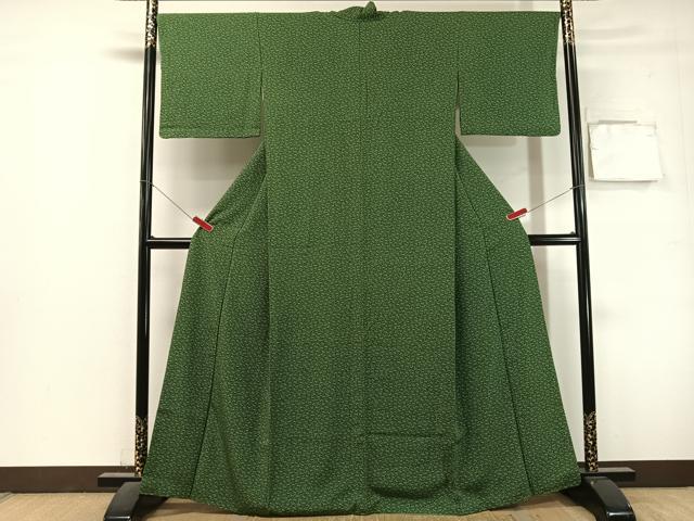平和屋着物●江戸小紋 動物小紋柄 正絹 逸品 CABL0041vp