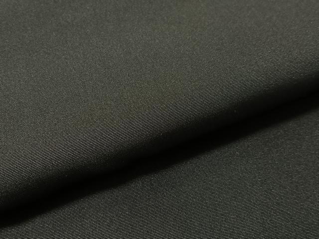 平和屋着物●男性 黒紋付・羽織セット 正絹 逸品 CABL0042vp