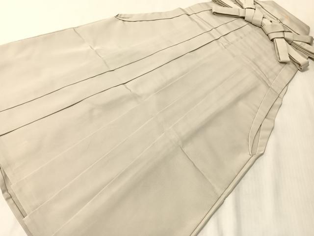 平和屋着物●男性 馬乗り袴 霞色 正絹 逸品 CABL0044vp