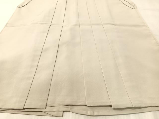 平和屋着物●男性 馬乗り袴 霞色 正絹 逸品 CABL0044vp