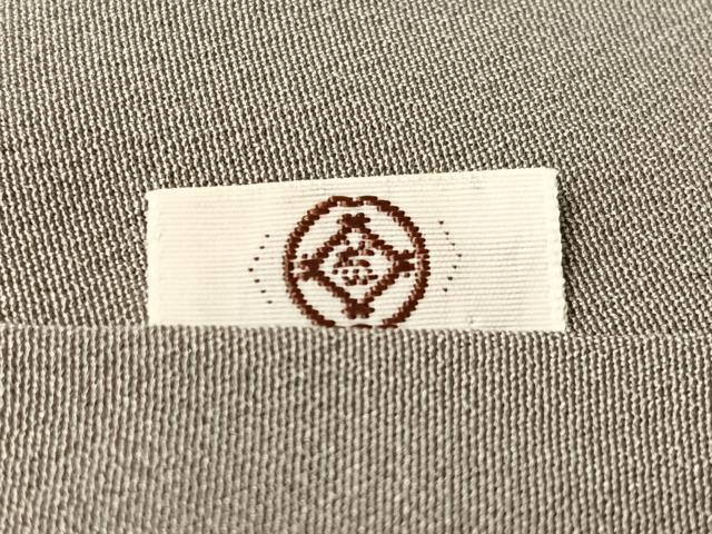 平和屋着物●上質なお召 縞 松坂屋扱い 正絹 逸品 CABL0047vp