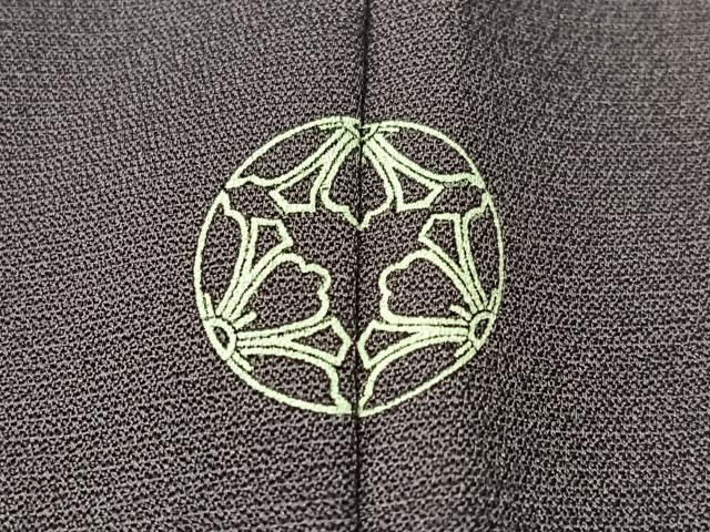 平和屋着物●豪華色留袖 駒刺繍 花唐草鳳凰文 金彩 正絹 逸品 CABL0078vp