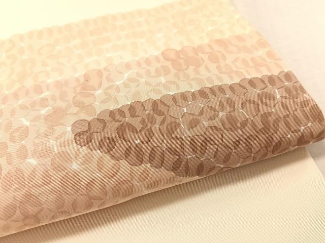 平和屋着物●塩瀬 九寸開き名古屋帯 ろうけつ染 抽象文様 正絹 逸品 CABL0103vp
