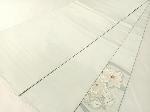 平和屋着物●太鼓柄袋帯 すくい織 枝花文 金銀糸 正絹 逸品 CABL0197vp