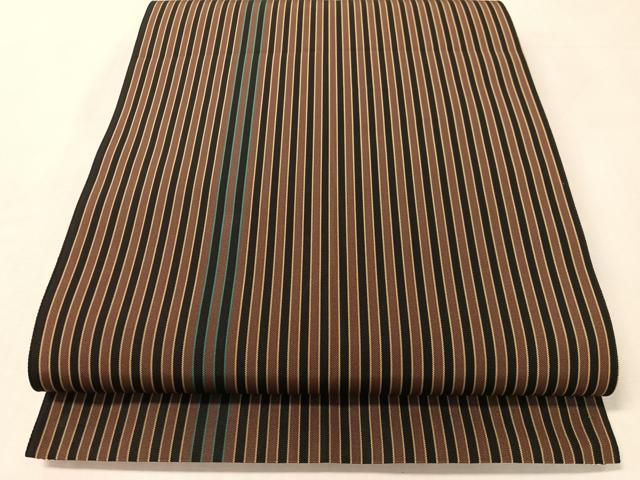 平和屋着物●本場筑前博多織 両面 全通柄袋帯 間道 正絹 逸品 CABL0224vp