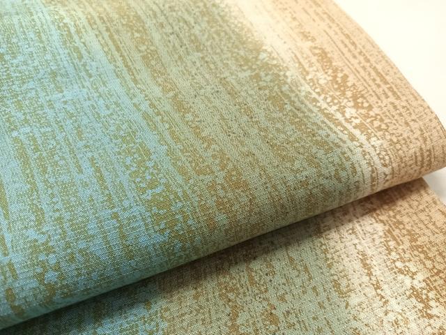 平和屋着物●両面 全通柄袋帯 よろけ縞 やまと誂製 正絹 逸品 未使用 CABL0242vp