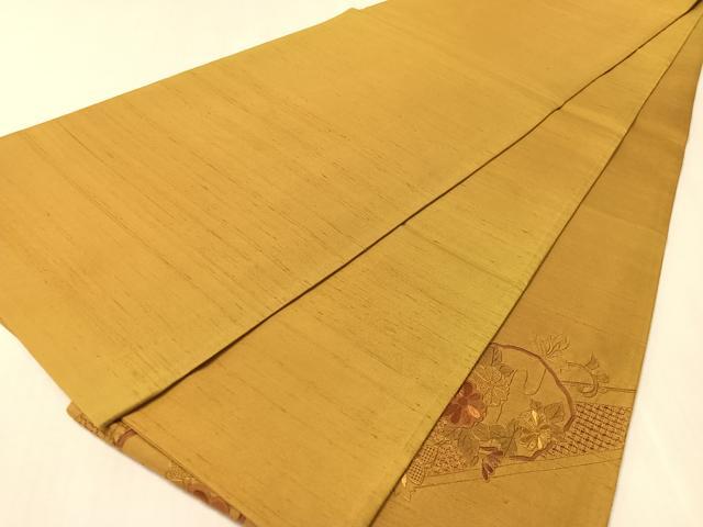 平和屋着物●中国三大刺繍 蘇州刺繍 スワトウ相良刺繍 総刺繍 太鼓柄袋帯 鴛鴦花文 正絹 逸品 CABL0244vp