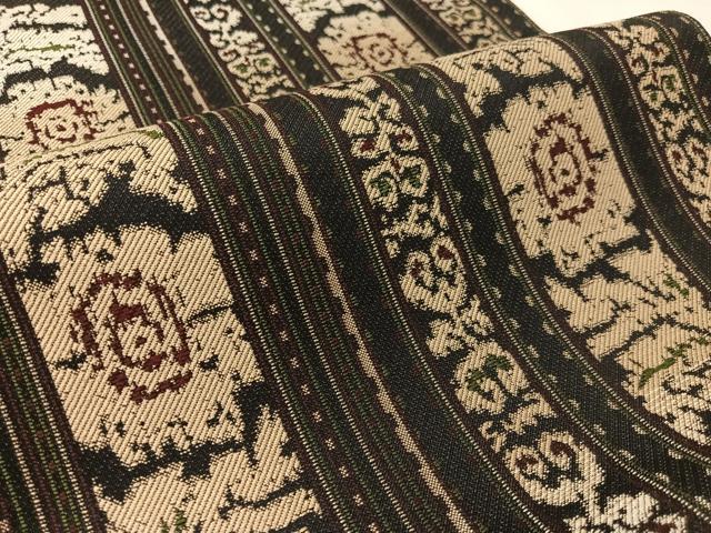 平和屋着物●六通柄袋帯 花間道 正絹 逸品 CABL0256vp