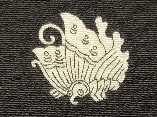 平和屋着物■豪華黒留袖 作家物 刺繍 扇面地紙花文 金彩 正絹 逸品 CABL0423oy