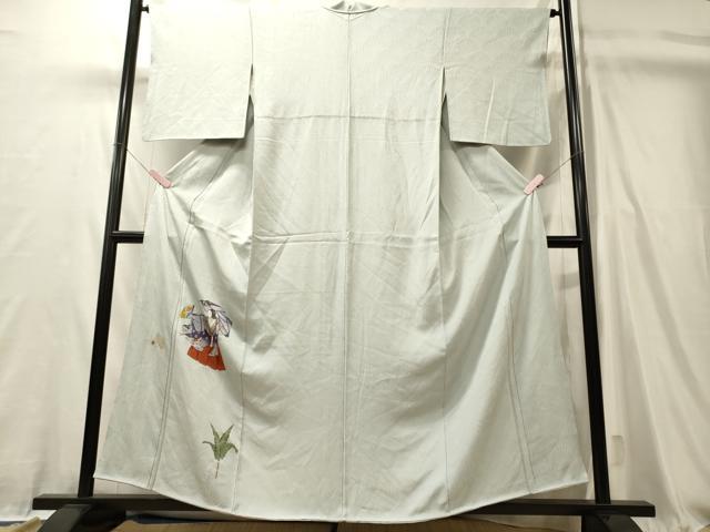 平和屋着物■訪問着 人物文 金銀彩 正絹 逸品 CABL0458oy