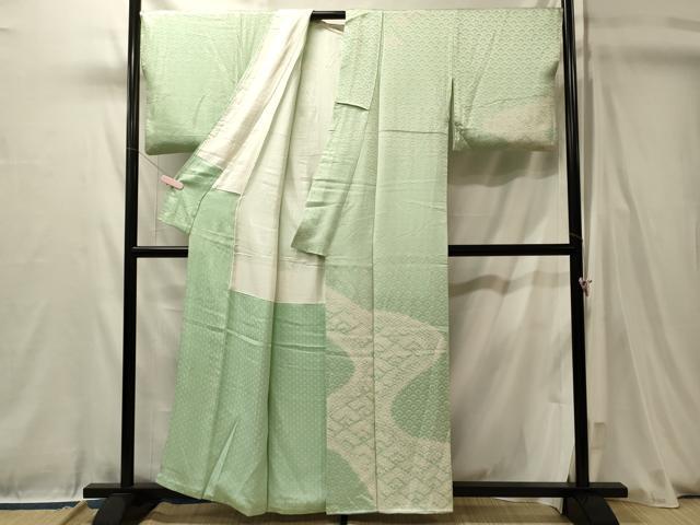 平和屋着物■訪問着 絞り 吉祥文 正絹 逸品 CABL0475oy