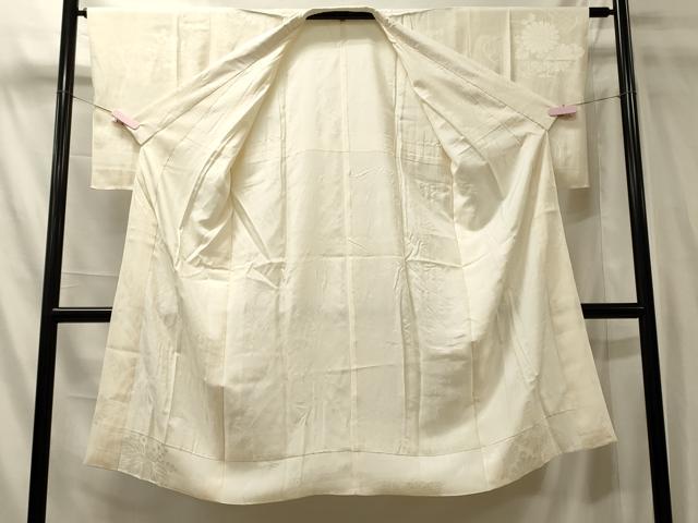 平和屋着物■長襦袢 袷 吉祥草花地紋 正絹 逸品 未使用 CABL0521oy