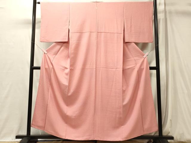 平和屋着物■上質な小紋 霞文 暈し染め 反端付き 正絹 逸品 CABL0548oy