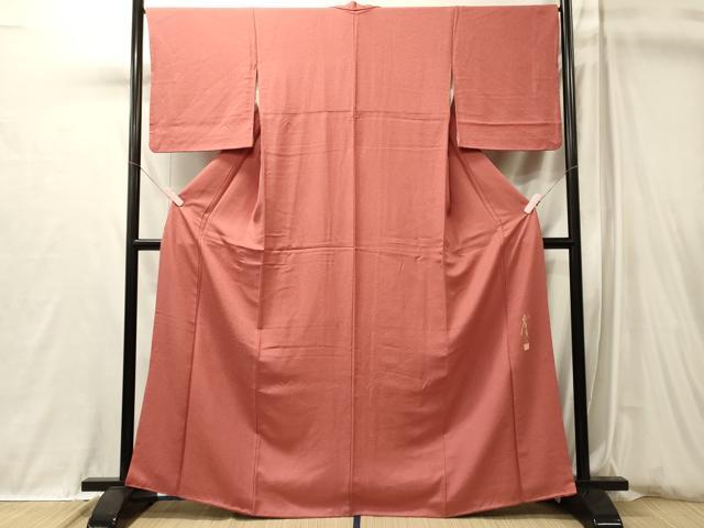 平和屋着物■本草木染作家 圓啓 江戸小紋 鮫小紋柄 正絹 逸品 CABL0566oy