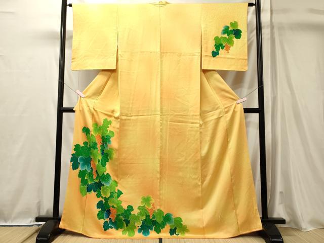 平和屋着物■訪問着 南天文 暈し染め 正絹 逸品 CABL0656oy