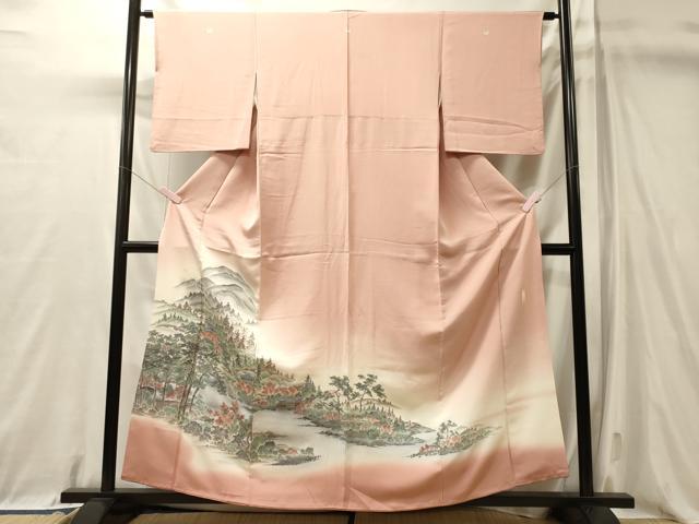 平和屋着物■豪華色留袖 寿光織 修学院 暈し染め 正絹 逸品 CABL0673oy
