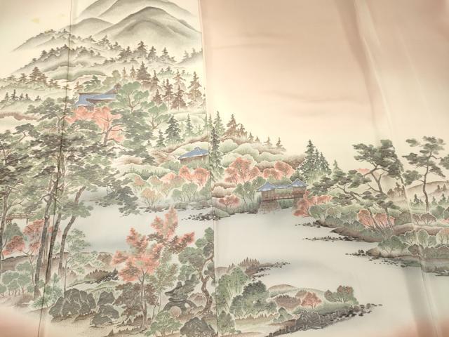 平和屋着物■豪華色留袖 寿光織 修学院 暈し染め 正絹 逸品 CABL0673oy