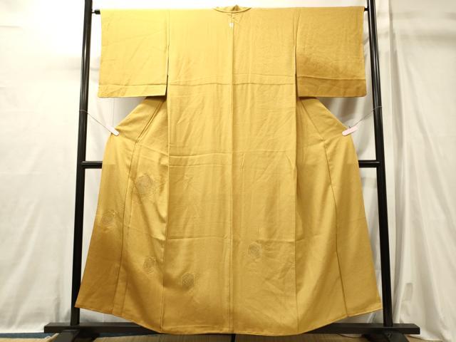 平和屋着物■中国三大刺繍 スワトウ刺繍 訪問着 亀甲花文 暈し染め 正絹 逸品 CABL0725oy