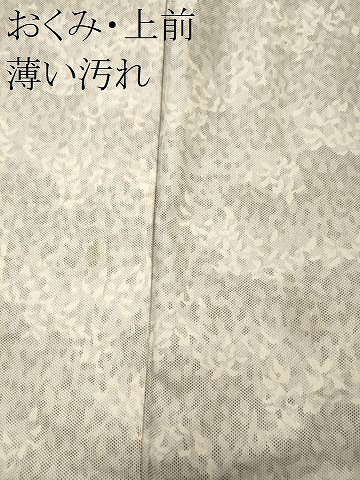 平和屋着物■上質な紬 草葉文 胴抜き仕立て 正絹 逸品 CABL0728oy