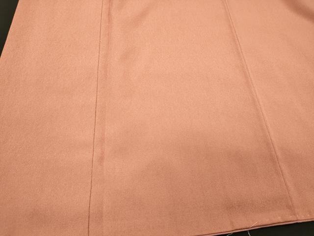 平和屋着物■上質な色無地 宍色 正絹 逸品 未使用 CABL0745oy