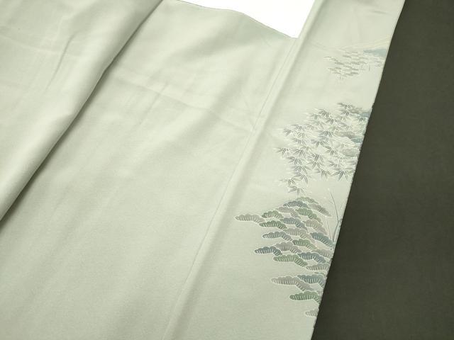 平和屋着物■豪華色留袖 遠山枝松文 暈し染め 正絹 逸品 未使用 CABL0788oy