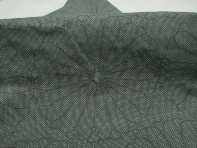 平和屋着物●全通柄 九寸名古屋帯 本場大島紬地 菊 正絹 逸品 CABL0985hy