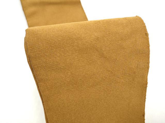 平和屋着物●男性 爪搔き本綴れ 角帯 芝翫茶色 共箱付き 正絹 逸品 CABL1099hy