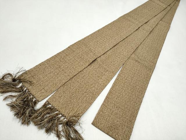 平和屋着物●男性 本場筑前博多織 角帯 霞文 正絹 逸品 CABL1131hy