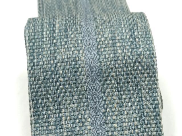 平和屋着物●男性 本場筑前博多織 角帯 霞文 証紙付き 正絹 逸品 CABL1139hy