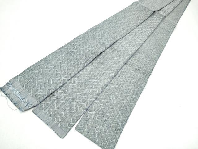 平和屋着物●男性 本場筑前博多織 角帯 檜垣文 証紙付き 正絹 逸品 CABL1140hy