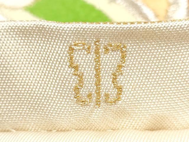 平和屋着物●西陣 川島織物 六通柄 本袋帯 花蝶文 金銀糸 正絹 逸品 CABL1189hy