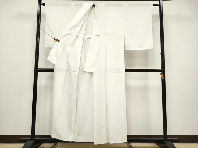 平和屋着物*夏物 色無地 絽 象牙色 正絹 逸品 未使用 CABL1203tx