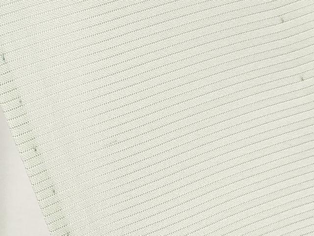 平和屋着物*夏物 色無地 絽 象牙色 正絹 逸品 未使用 CABL1203tx