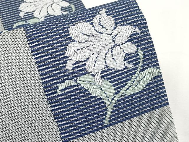 平和屋着物*夏物 西陣 川島織物 六通柄 京袋帯 草花文 CABL1250tx