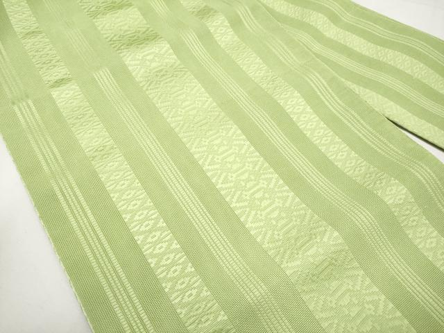 平和屋着物*夏物 八寸名古屋帯 博多織 紗献上 苗色 CABL1328tx
