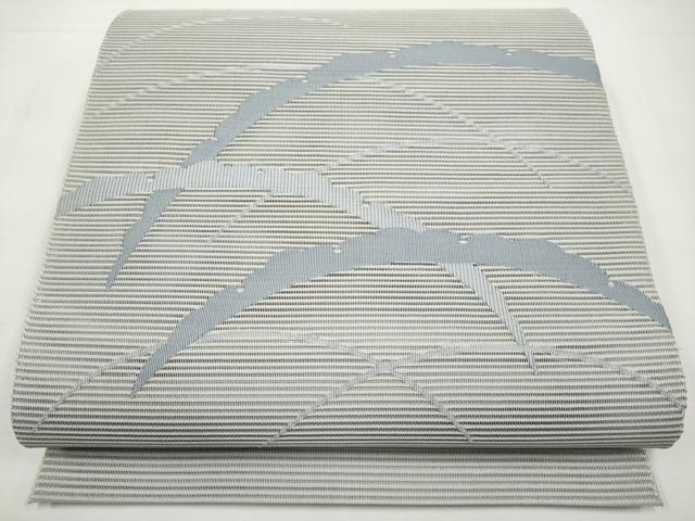 平和屋着物*夏物 八寸名古屋帯 絽綴れ 雪芝文 正絹 逸品 CABL1363tx