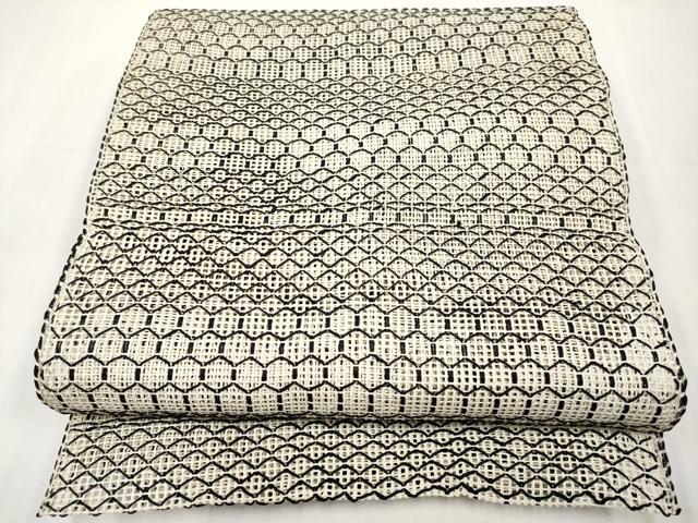 平和屋着物*夏物 八寸名古屋帯 羅 横段文 正絹 逸品 CABL1414tx