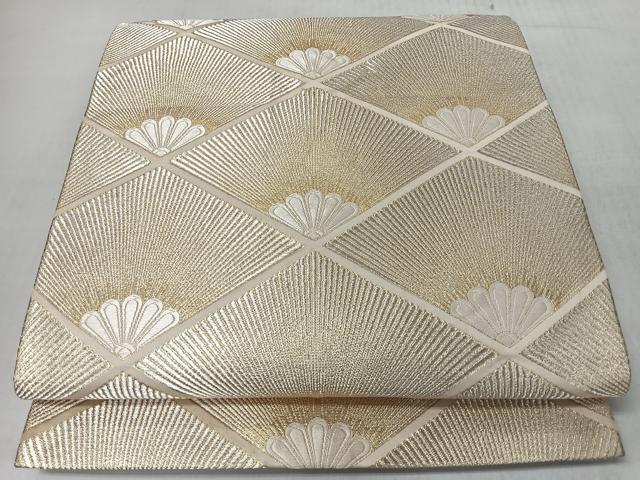 平和屋着物◎両面 六通柄袋帯 唐織 花繍錦 錦繍 銀糸 正絹 逸品 CABL1960nb