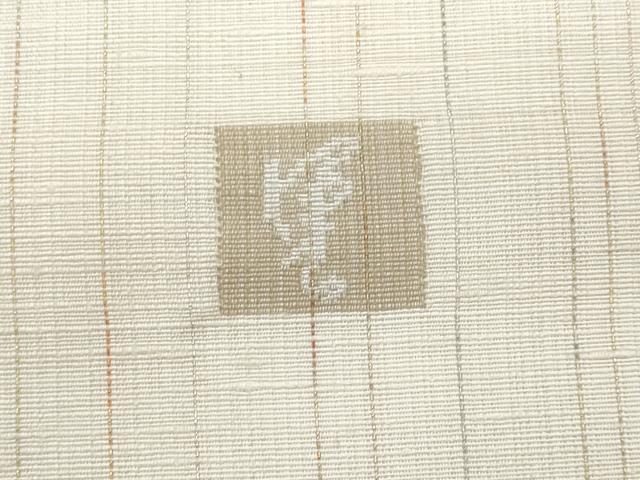 平和屋着物*夏物 西陣 宮階織物 宮繍苑 里葉 九寸名古屋帯 トンボ 金銀糸 正絹 逸品 CABL2012fb