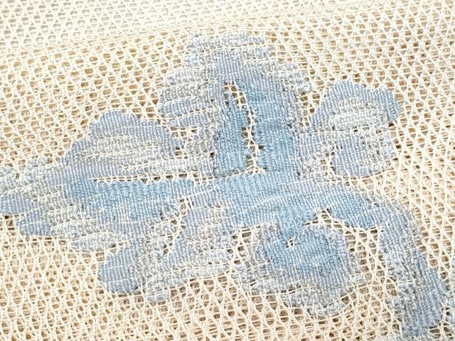 平和屋着物*夏物 八寸名古屋帯 羅 枝花文 正絹 逸品 CABL2042fb