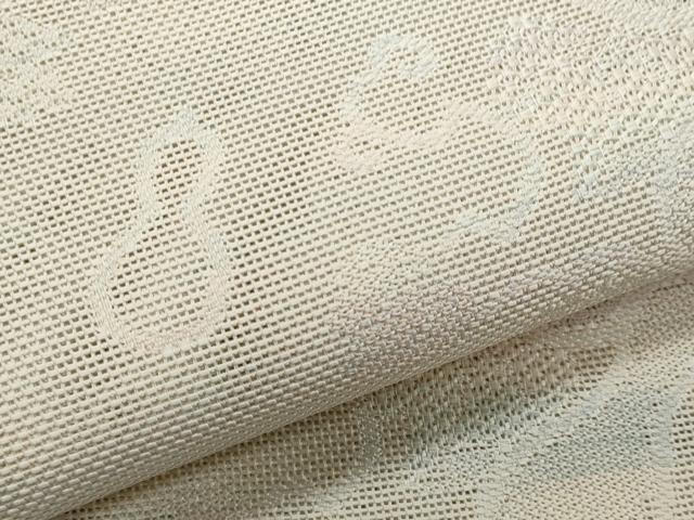 平和屋着物*夏物 八寸名古屋帯 抽象文様 正絹 逸品 CABL2053fb