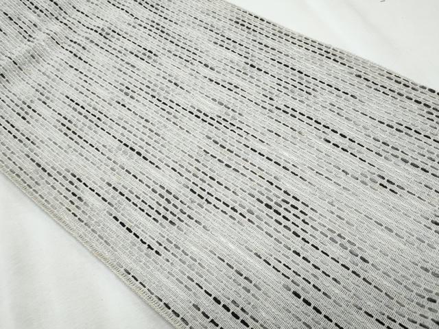 平和屋着物*夏物 八寸名古屋帯 霞文 正絹 逸品 CABL2057fb