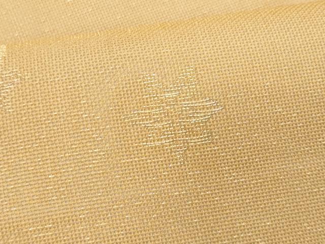 平和屋着物*夏物 九寸名古屋帯 舞楓文 金糸 正絹 逸品 CABL2110fb