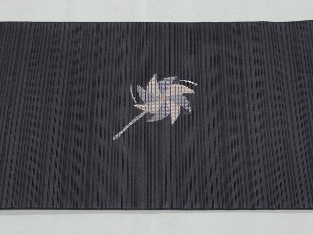 平和屋着物*夏物 九寸名古屋帯 風車 金糸 正絹 逸品 CABL2130fb