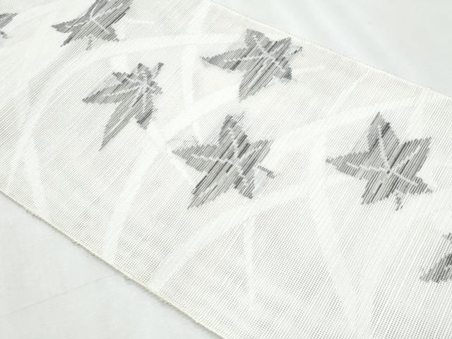 平和屋着物*夏物 八寸名古屋帯 芝草楓文 CABL2185fb