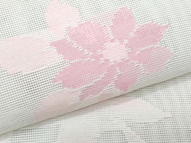 平和屋着物*夏物 八寸名古屋帯 枝花文 CABL2187fb