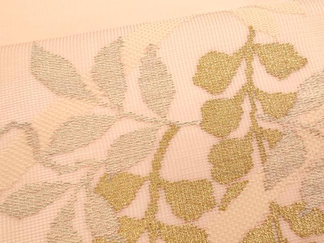 平和屋着物*夏物 つけ帯 藤花房 金糸 正絹 逸品 CABL2305fb