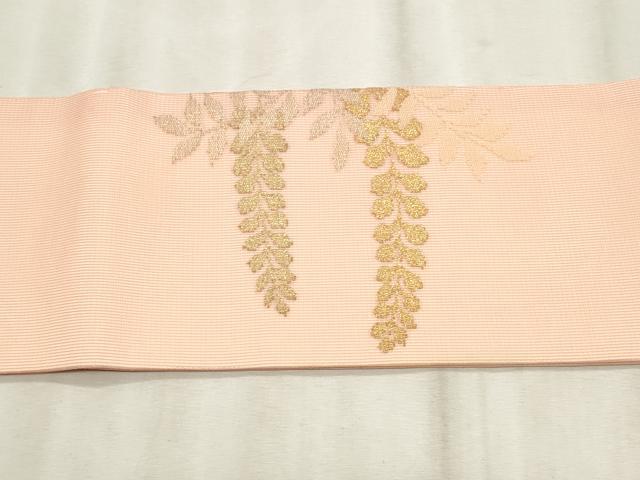 平和屋着物*夏物 つけ帯 藤花房 金糸 正絹 逸品 CABL2305fb