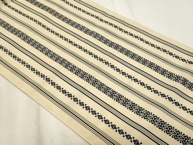 平和屋着物*夏物 本場筑前博多織 八寸名古屋帯 紗献上 正絹 逸品 CABL2361fb